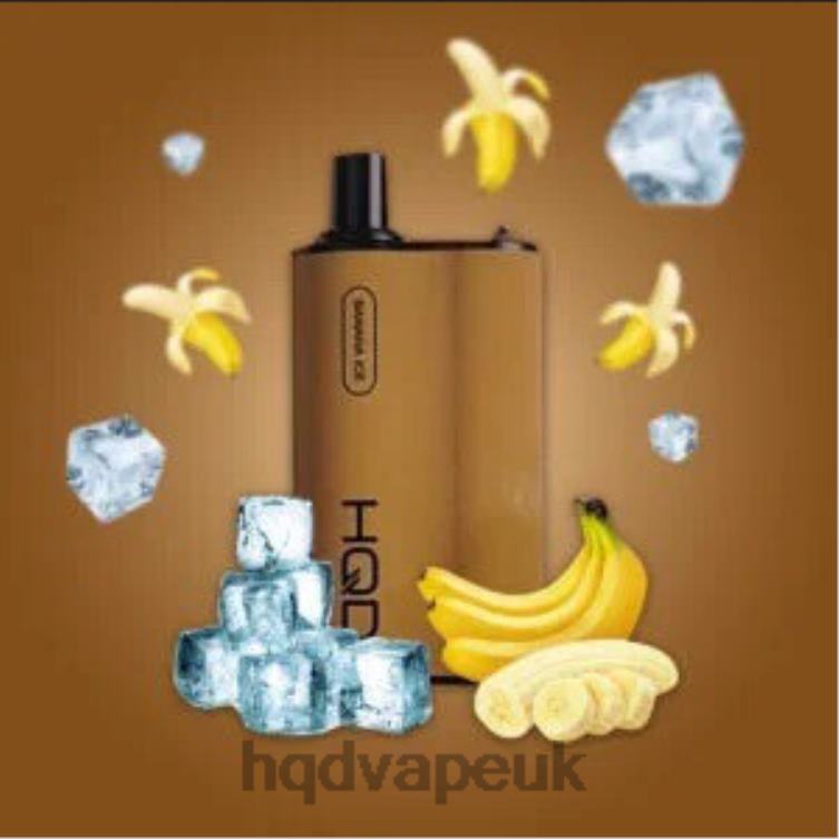 Banana Ice - buy HQD vape UK - HQD BOX 4000 PUFFS 806NZ81