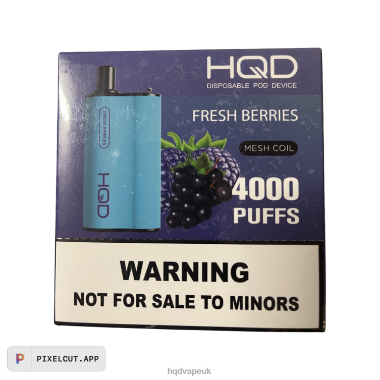 Fresh Berries - HQD tech UK - HQD BOX 4000 PUFFS 806NZ102