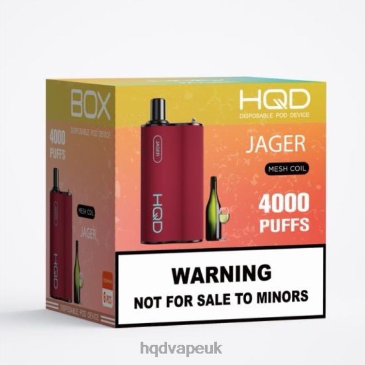 Jager - HQD vape flavors - HQD BOX 4000 PUFFS 806NZ113