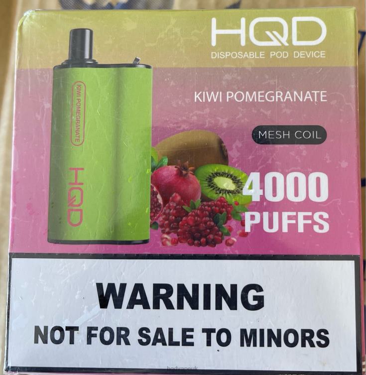 Kiwi Pomegranate - HQD vape store - HQD BOX 4000 PUFFS 806NZ99