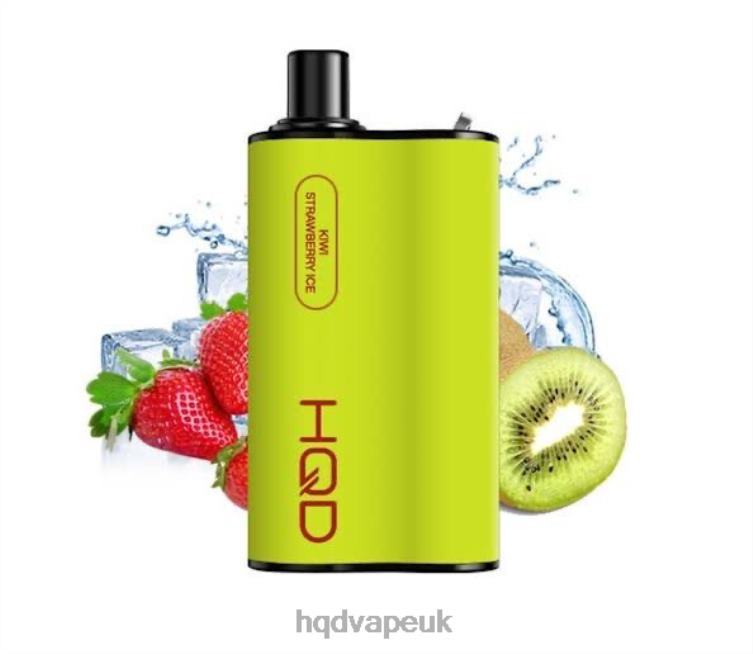 Kiwi Strawberry Ice - HQD tech UK - HQD BOX 4000 PUFFS 806NZ72