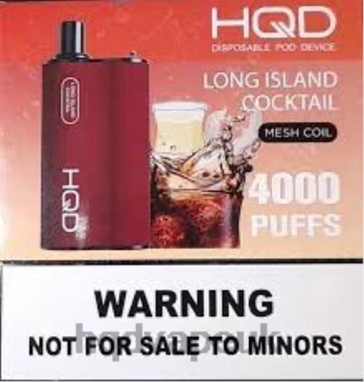 Long Island Cocktail - HQD vape London - HQD BOX 4000 PUFFS 806NZ114