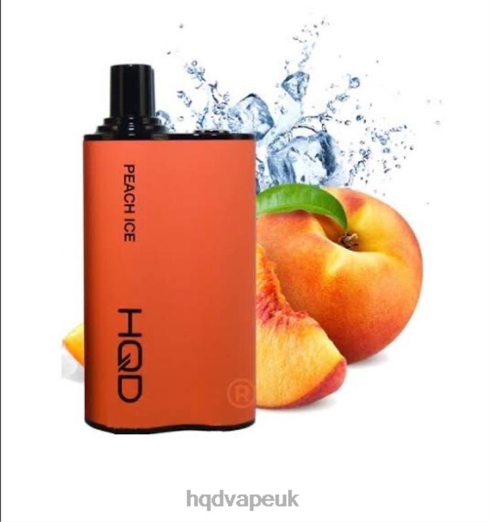 Peach Ice - HQD vape sale - HQD BOX 4000 PUFFS 806NZ87