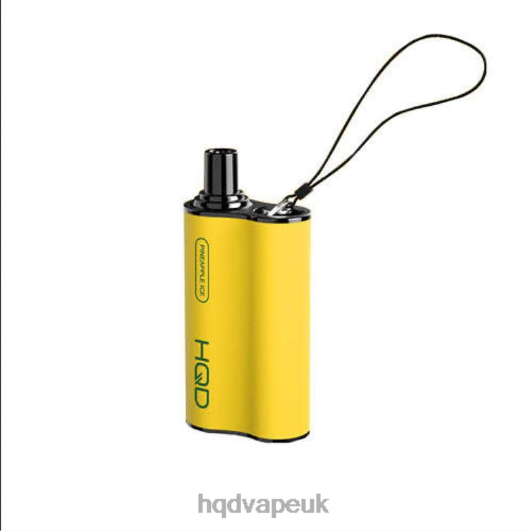 Pineapple Ice - HQD vape shop - HQD BOX 4000 PUFFS 806NZ78