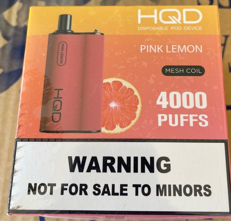 Pink Lemon - HQD vape online shop - HQD BOX 4000 PUFFS 806NZ75