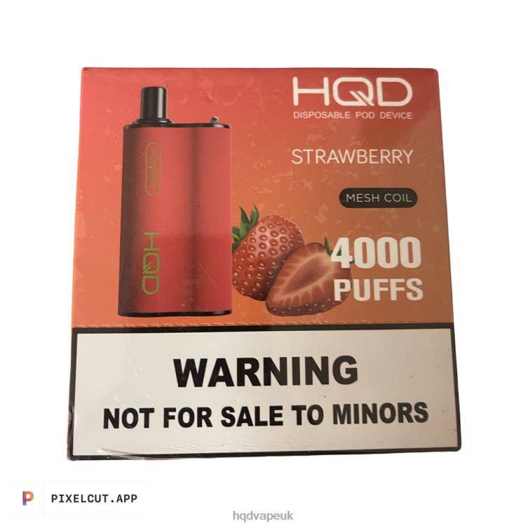 Strawberry - HQD vape London - HQD BOX 4000 PUFFS 806NZ94