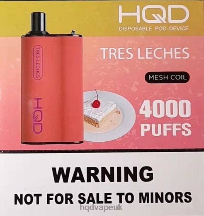 Tres Leches - HQD vape price - HQD BOX 4000 PUFFS 806NZ116