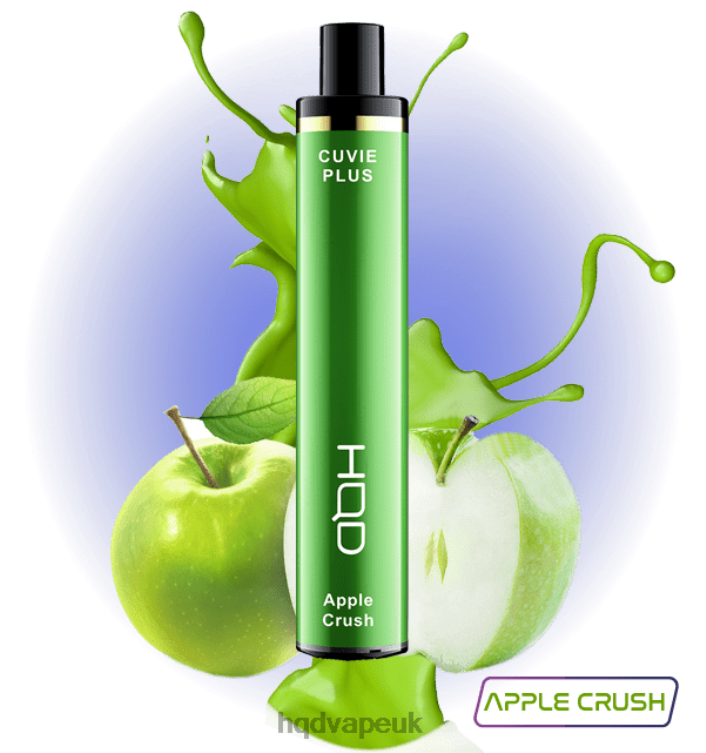 Apple Crush - HQD vape online shop - HQD CUVIE PLUS 1200 PUFFS 806NZ125