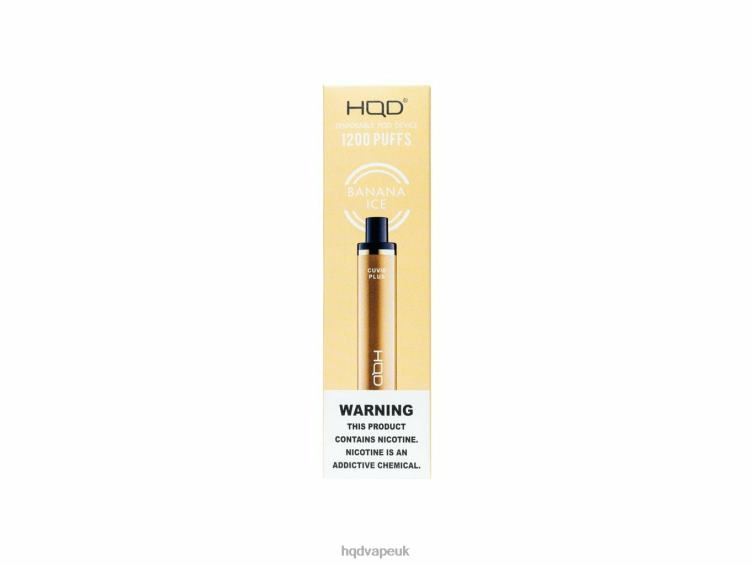 Banana Ice - HQD vape shop - HQD CUVIE PLUS DISPOSABLE VAPE 806NZ128