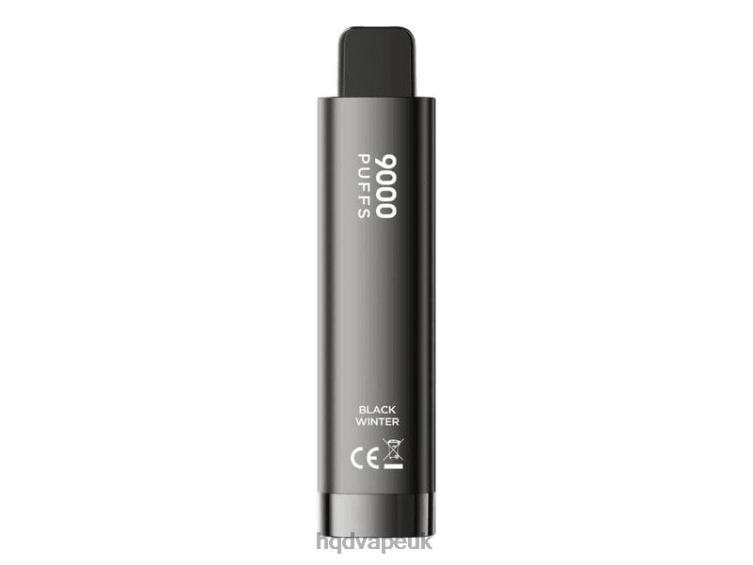 Black Winter - buy HQD vape UK - HQD CUVIE 9000 PUFFS DISPOSABLE 806NZ271