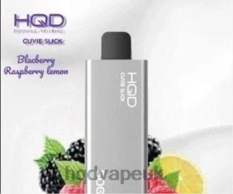 Blackberry Raspberry Lemon - buy HQD vape UK - HQD CUVIE SLICK 6000 PUFFS 806NZ41