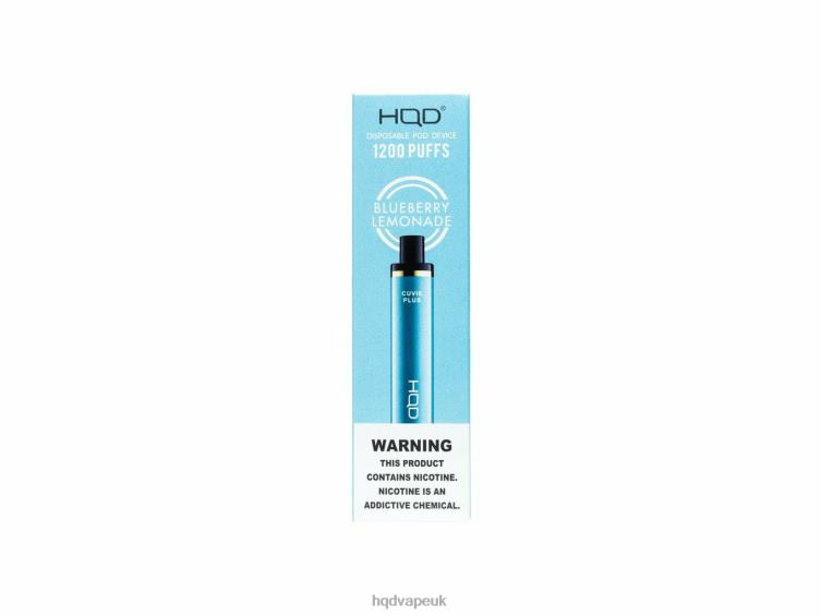 Blueberry Lemonade - HQD vape London - HQD CUVIE PLUS DISPOSABLE VAPE 806NZ144