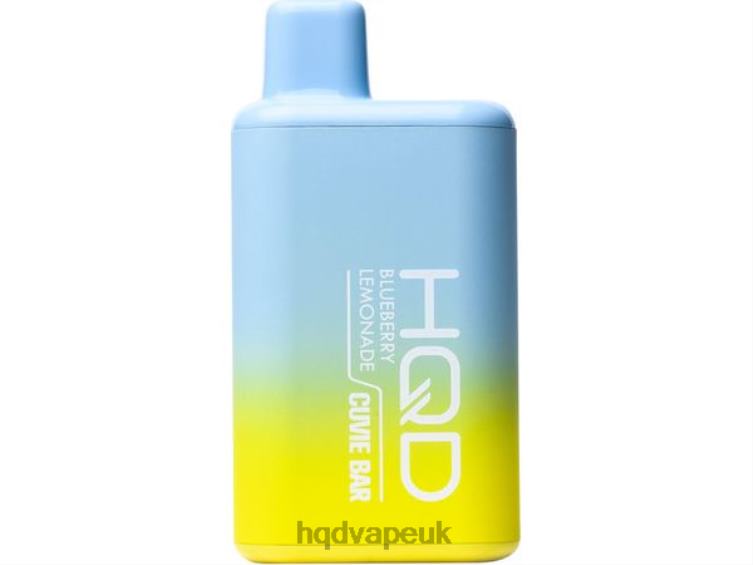Blueberry Lemonade - buy HQD vape UK - HQD CUVIE BAR DISPOSABLE 806NZ141