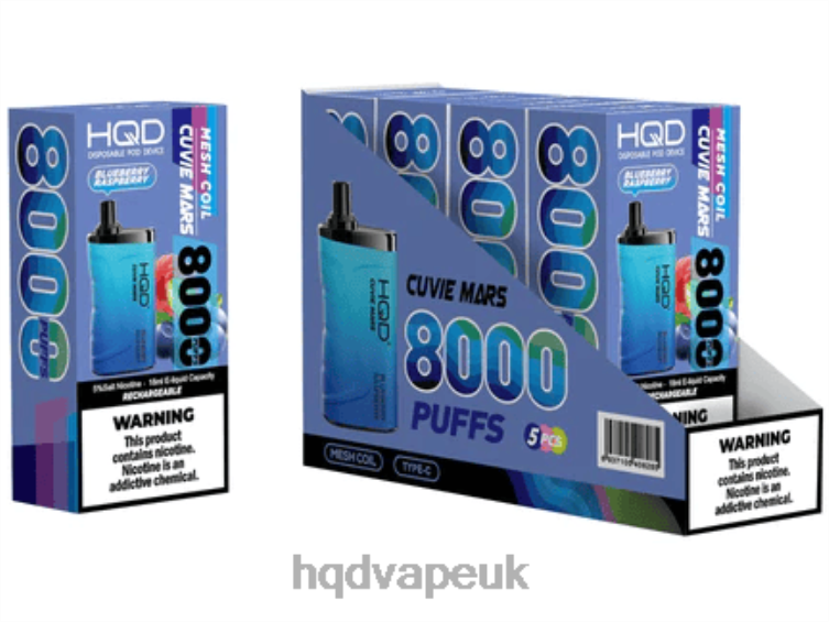 Blueberry Raspberry - HQD vape price - HQD CUVIE MARS DISPOSABLE 806NZ146
