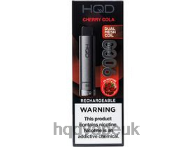 Cherry Cola - HQD tech UK - HQD CUVIE PLUS 2.0 DISPOSABLE 806NZ272