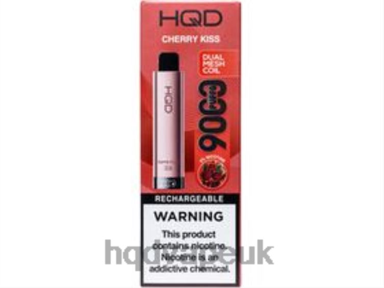 Cherry Kiss - buy HQD vape UK - HQD CUVIE PLUS 2.0 DISPOSABLE 806NZ151