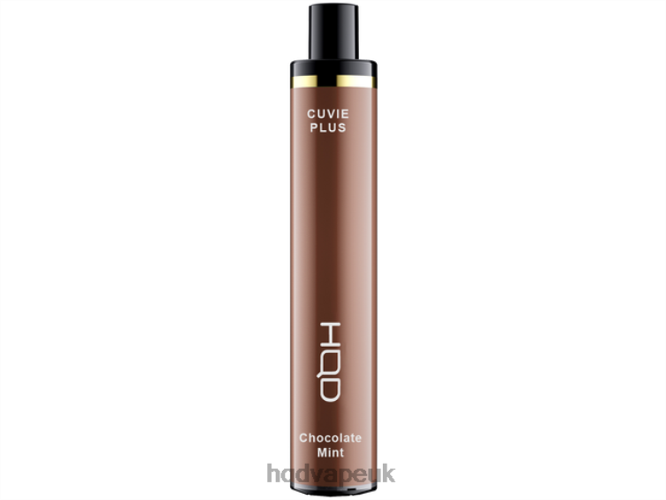 Chocolate Mint - HQD vape flavors - HQD CUVIE PLUS DISPOSABLE VAPE 806NZ153