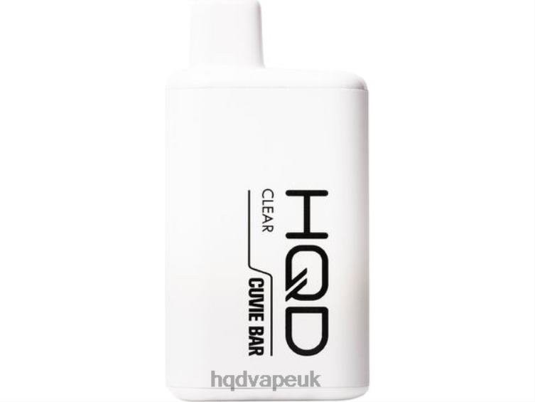 Clear - HQD vape online shop - HQD CUVIE BAR DISPOSABLE 806NZ155