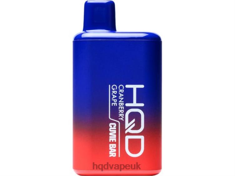 Cranberry Grape - buy HQD vape UK - HQD CUVIE BAR DISPOSABLE 806NZ161