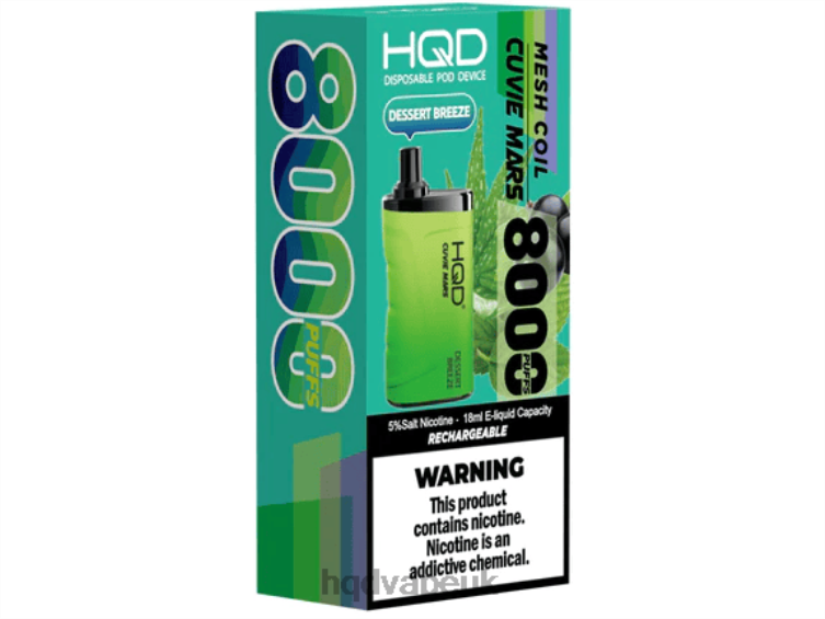 Dessert Brezze - HQD vape flavors - HQD CUVIE MARS DISPOSABLE 806NZ163
