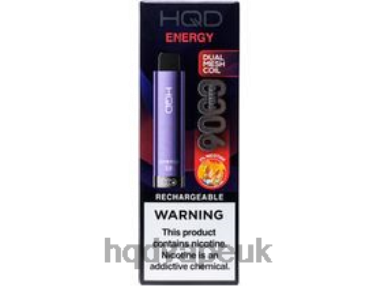 Energy - HQD vape London - HQD CUVIE PLUS 2.0 DISPOSABLE 806NZ164