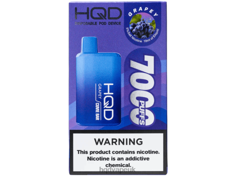 Grapey - HQD vape store - HQD CUVIE BAR DISPOSABLE 806NZ169
