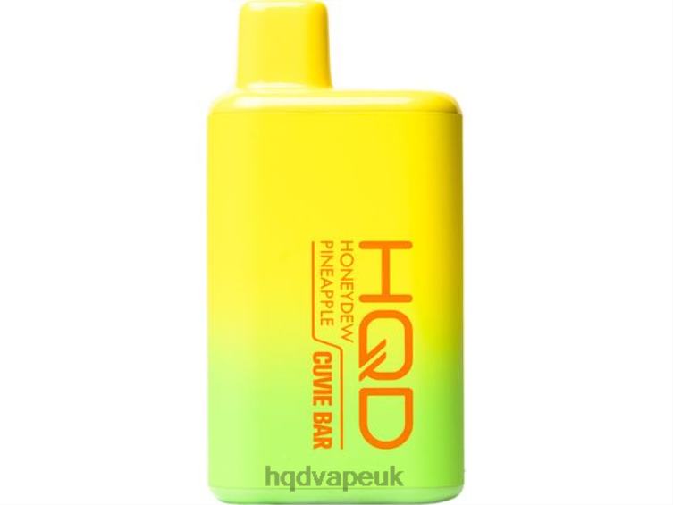 Honeydew Pineapple - HQD vape price - HQD CUVIE BAR DISPOSABLE 806NZ176