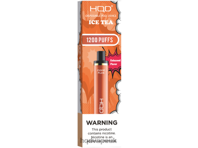Ice Tea - HQD vape flavors - HQD CUVIE PLUS DISPOSABLE VAPE 806NZ203