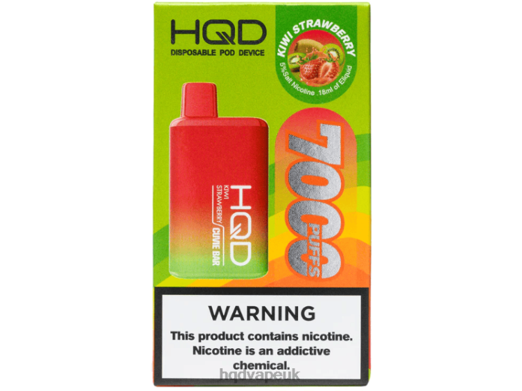 Kiwi Strawberry - HQD vape price - HQD CUVIE BAR DISPOSABLE 806NZ206