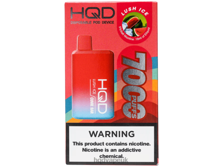Lush Ice - HQD vape store - HQD CUVIE BAR DISPOSABLE 806NZ209