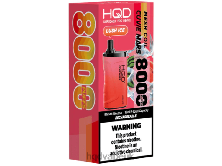 Lush Ice - buy HQD vape UK - HQD CUVIE MARS DISPOSABLE 806NZ211