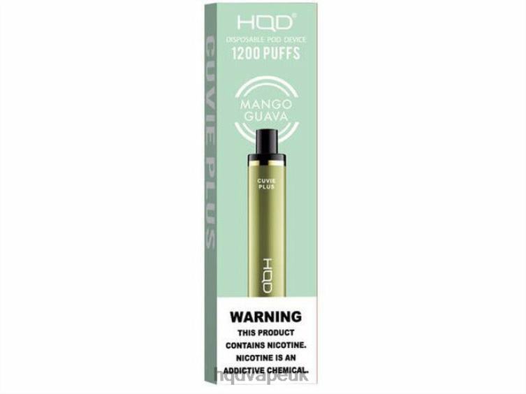 Mango Guava - HQD vape London - HQD CUVIE PLUS DISPOSABLE VAPE 806NZ214