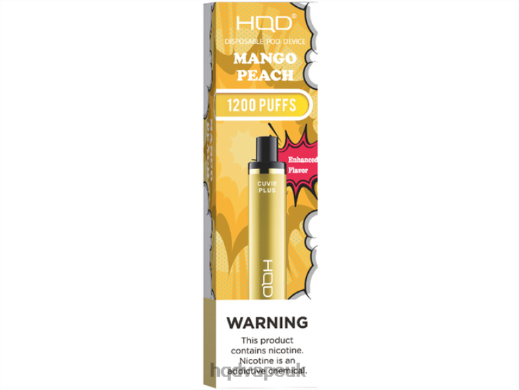 Mango Peach - HQD vape sale - HQD CUVIE PLUS DISPOSABLE VAPE 806NZ217