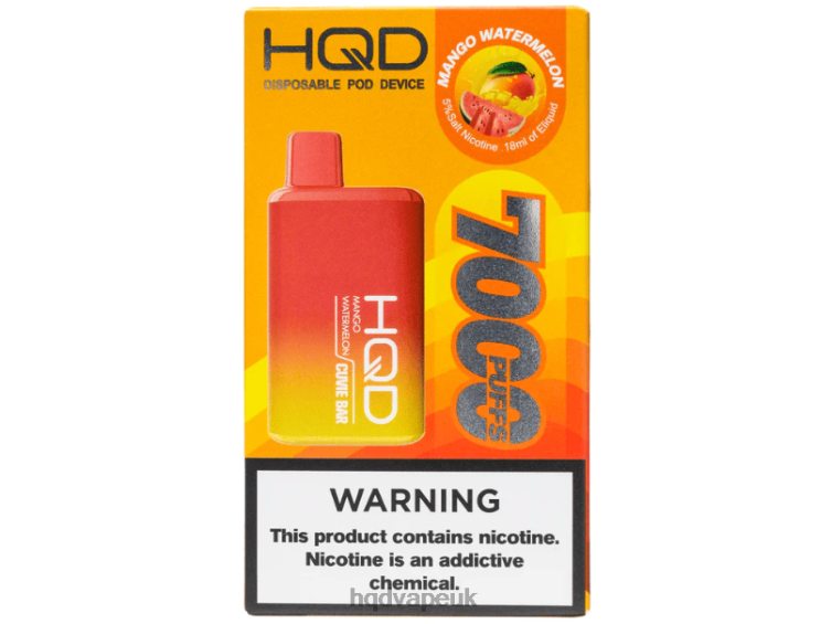 Mango Watermelon - HQD vape shop - HQD CUVIE BAR DISPOSABLE 806NZ218