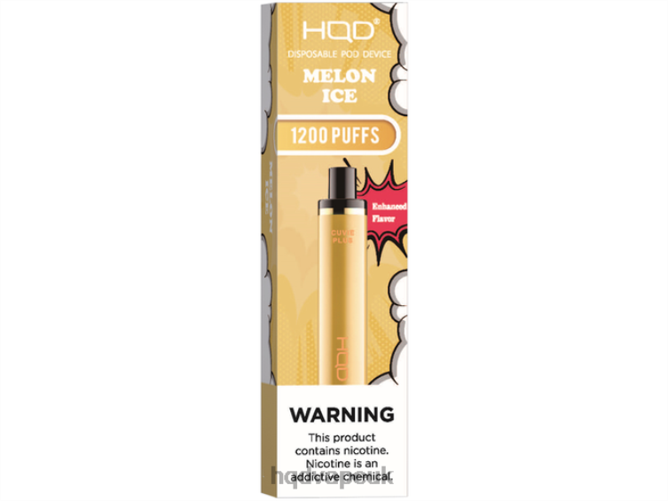 Melon Ice - HQD vape store - HQD CUVIE PLUS DISPOSABLE VAPE 806NZ219