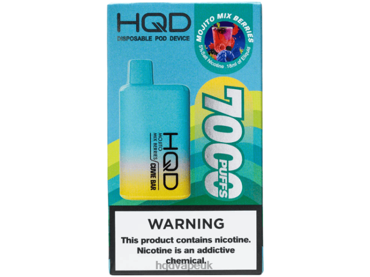 Mojito Mix Berries - HQD vape London - HQD CUVIE BAR DISPOSABLE 806NZ224