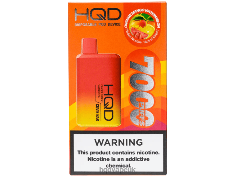 Orange Mango Watermelon - HQD vape sale - HQD CUVIE BAR DISPOSABLE 806NZ227