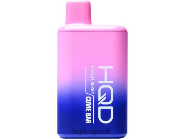 Peach Berry - HQD vape shop - HQD CUVIE BAR DISPOSABLE 806NZ228