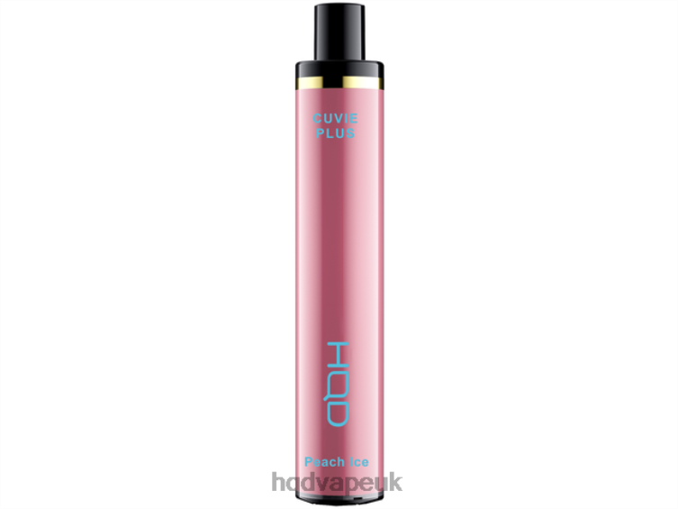Peach Ice - HQD vape UK - HQD CUVIE PLUS DISPOSABLE VAPE 806NZ230