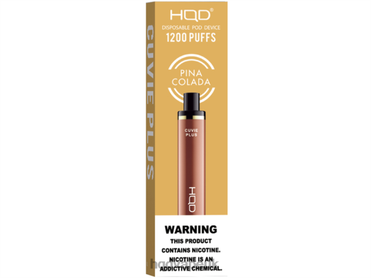 Pina Colada - HQD tech UK - HQD CUVIE PLUS DISPOSABLE VAPE 806NZ232