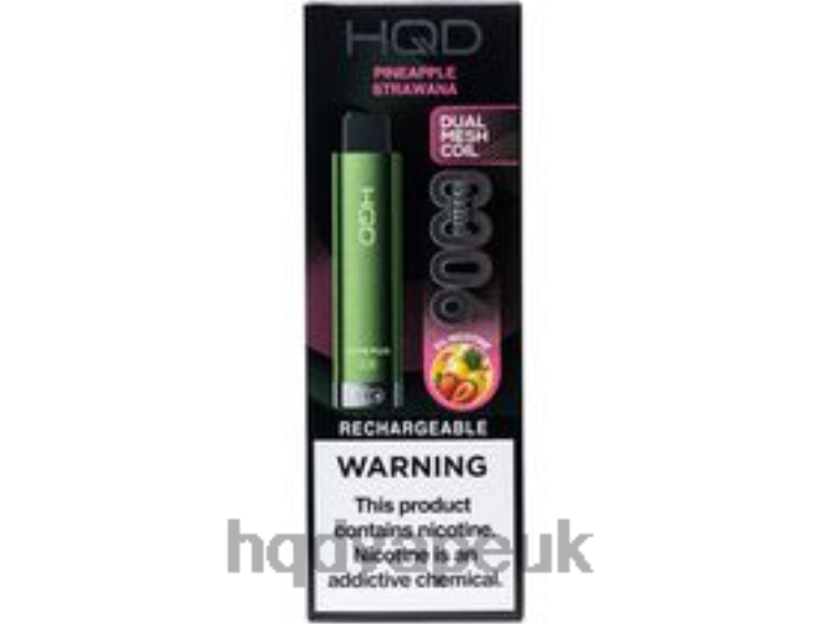 Pineapple Strawnana - HQD vape online shop - HQD CUVIE PLUS 2.0 DISPOSABLE 806NZ235