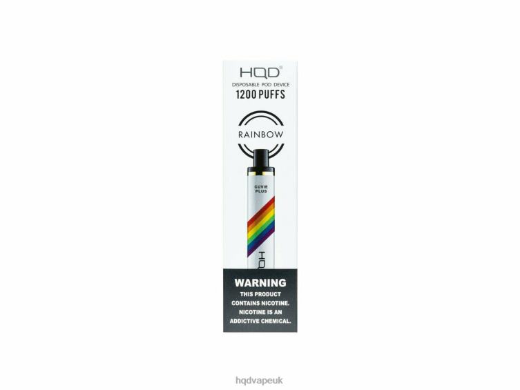 Rainbow - buy HQD vape UK - HQD CUVIE PLUS DISPOSABLE 806NZ241