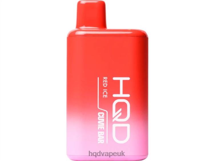 Red Ice - HQD vape London - HQD CUVIE BAR DISPOSABLE 806NZ244