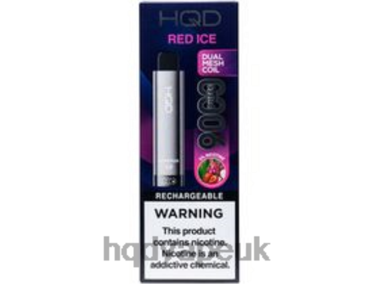 Red Ice - HQD vape online shop - HQD CUVIE PLUS 2.0 DISPOSABLE 806NZ245