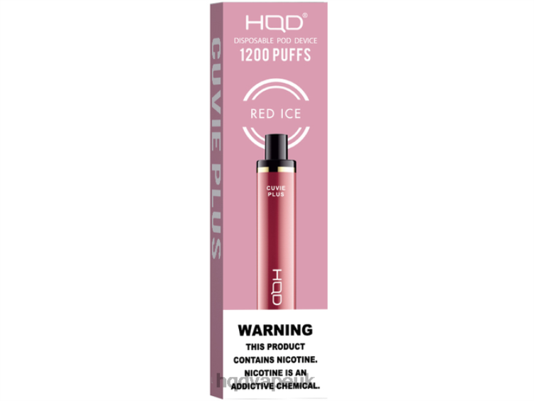 Red Ice - HQD vape price - HQD CUVIE PLUS DISPOSABLE 806NZ246