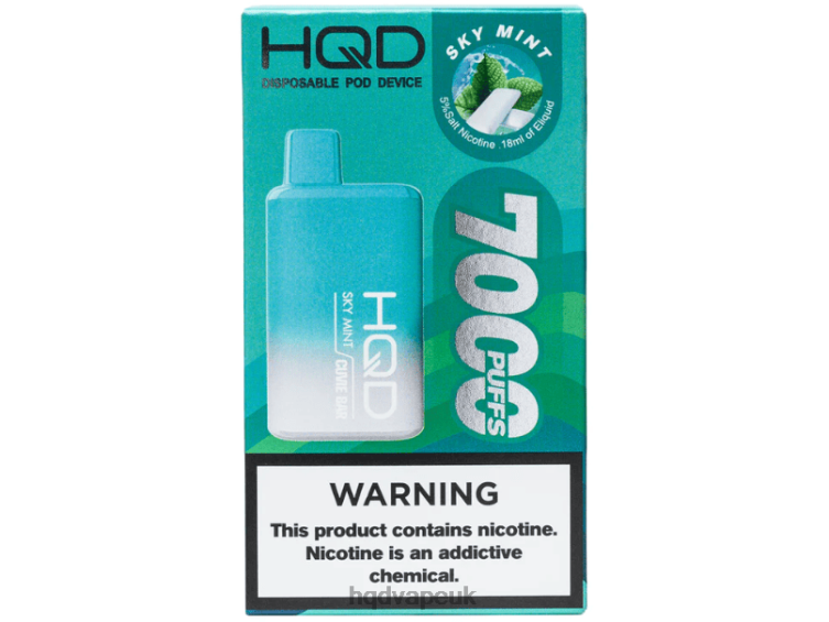 Sky Mint - HQD vape store - HQD CUVIE BAR DISPOSABLE 806NZ249