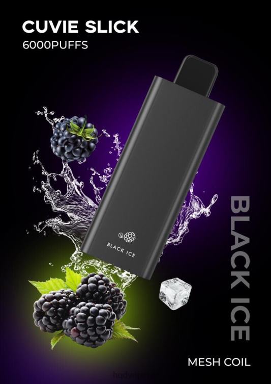Slick Black Ice - HQD vape store - HQD CUVIE SLICK 6000 PUFFS 806NZ39