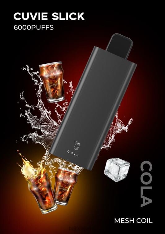 Slick Cola - HQD vape online shop - HQD CUVIE SLICK 6000 PUFFS 806NZ25