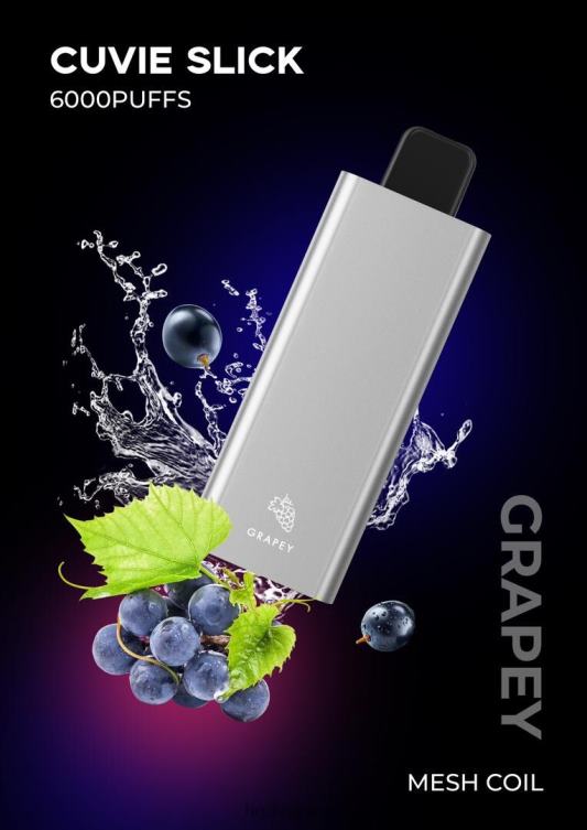 Slick Grapey - HQD vape price - HQD CUVIE SLICK 6000 PUFFS 806NZ36