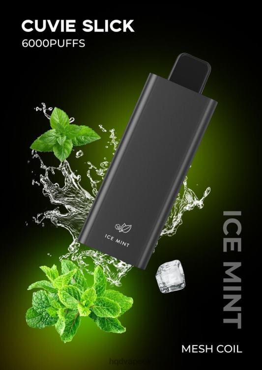 Slick Ice Mint - HQD vape sale - HQD CUVIE SLICK 6000 PUFFS 806NZ27